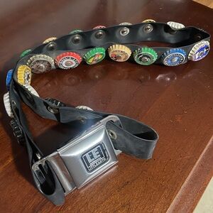 Bottle cap belt